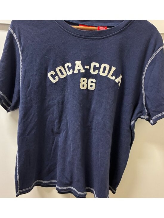 Tops - Woman’s Dark Blue Tee with White Accents